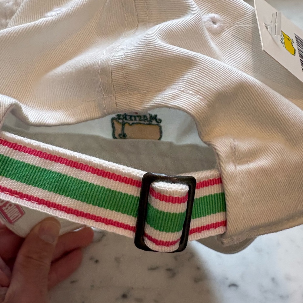 White Masters Golf Hat- small fit - Picture 13 of 13